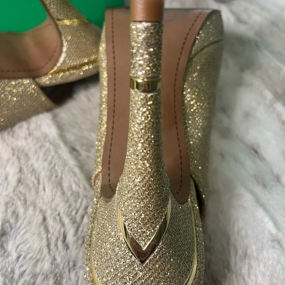 ONILLE GOLD HARLEQUIN GLITTER sz10